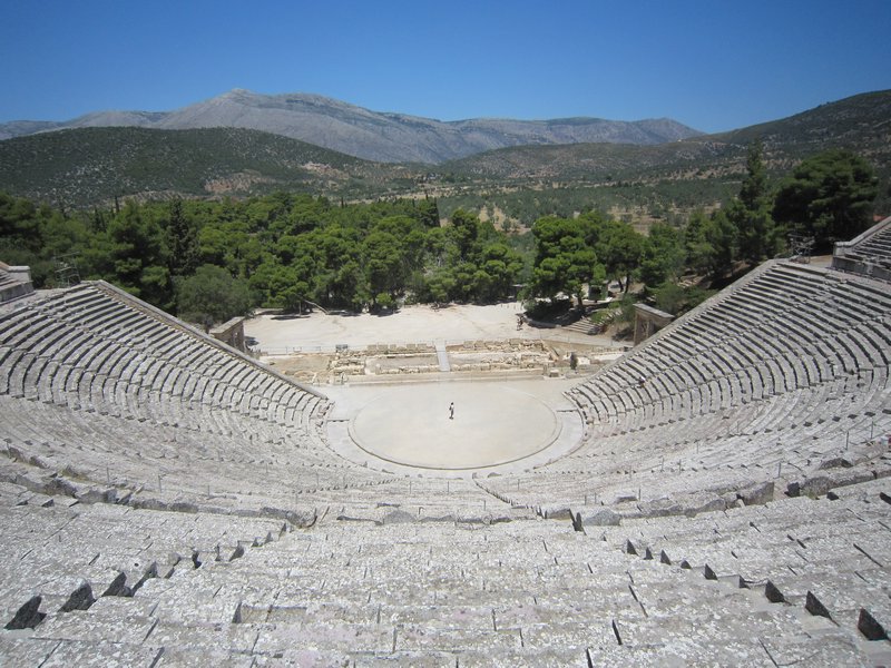 The great theatre at Epidavros
