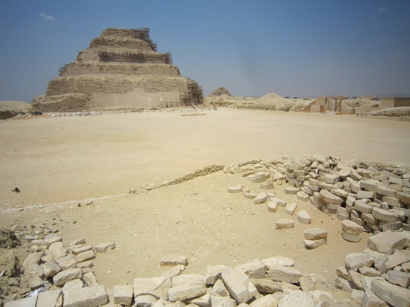 Step-Pyramid at Saqqara 