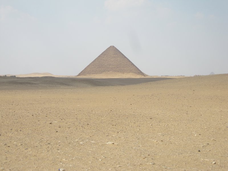 The Red Pyramid from the Bent 