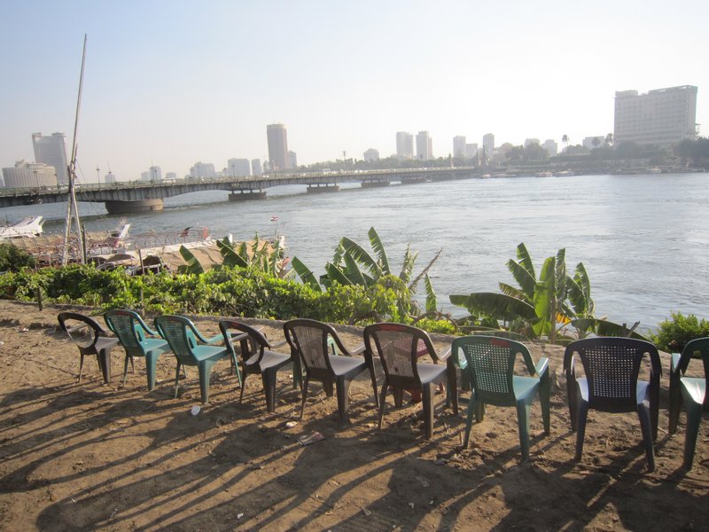 Chairs along the Nile 