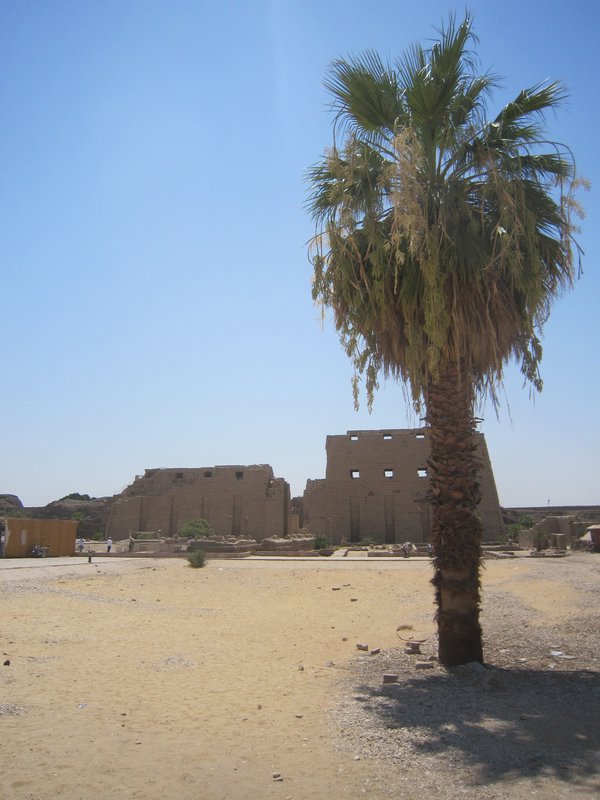 Dry, Desolate Entrance to Karnak