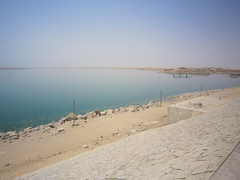 Start of Lake Nasser