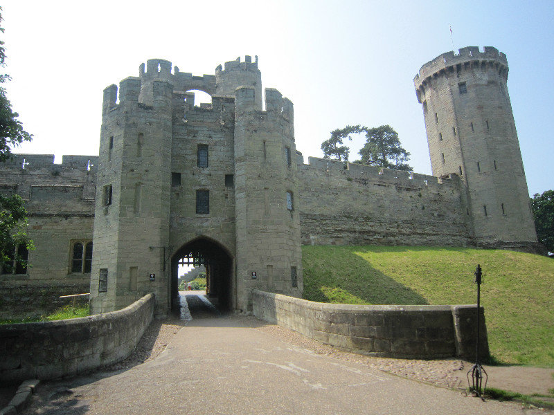 Entering One of Warwick's Gates