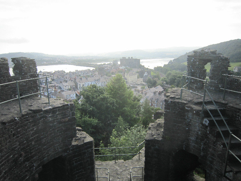 Looking Down at Castle