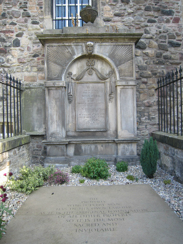 Adam Smith's Grave