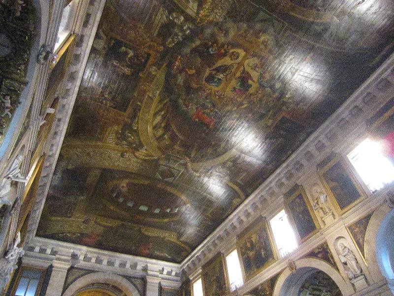 Ceiling at Sao Roque