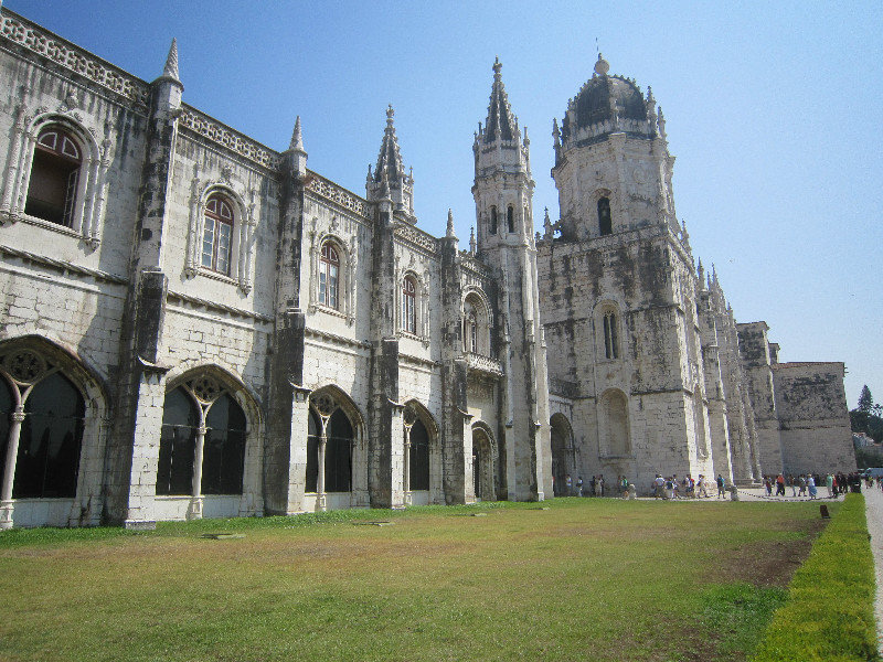 Outside View of Jeronimos