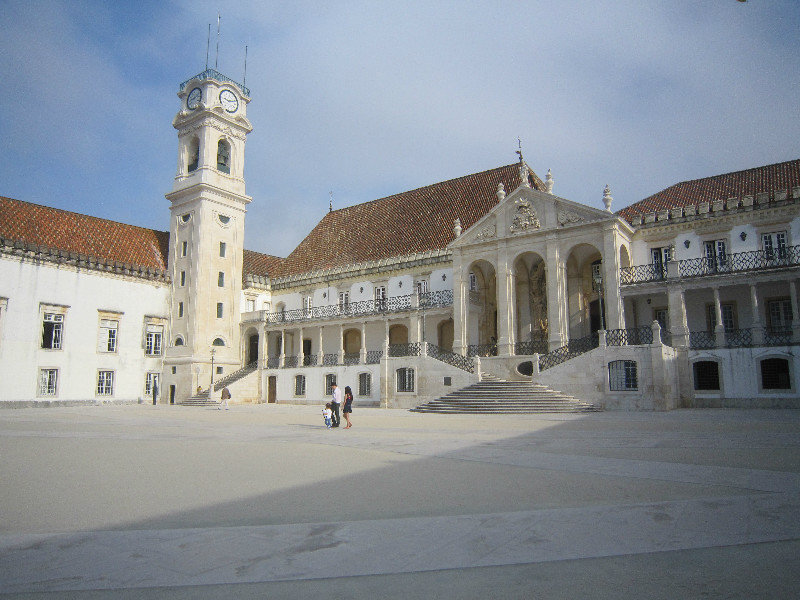 University's Main Courtyard 