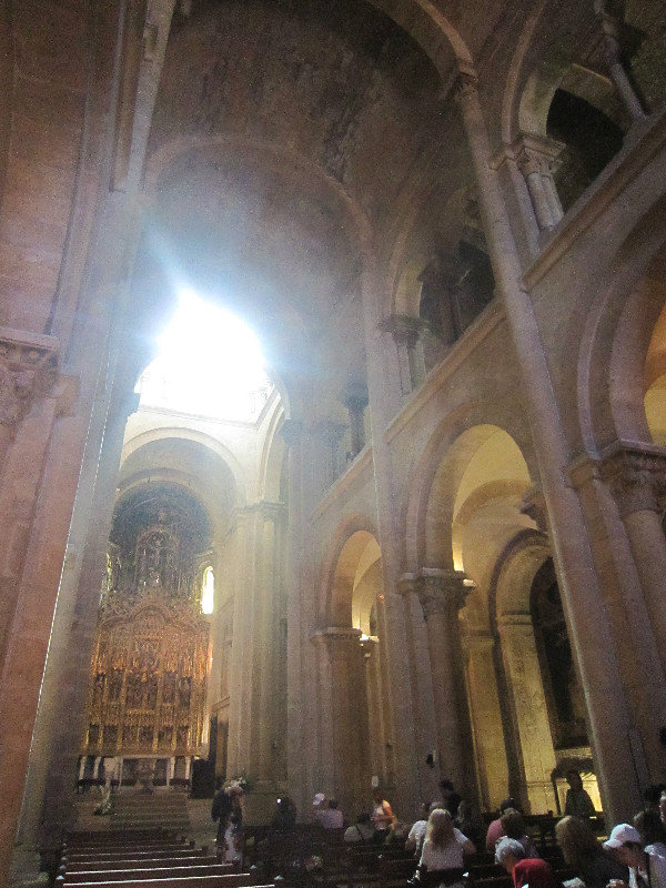 Inside Coimbra Cathedral