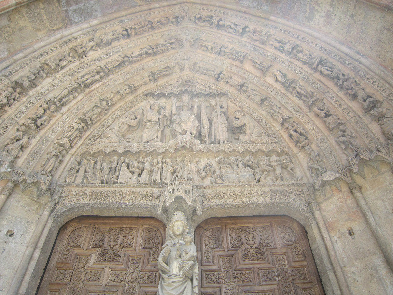 Center Door Carvings