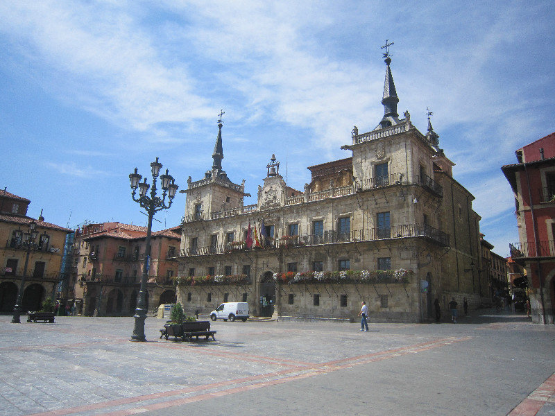 Plaza in Leon