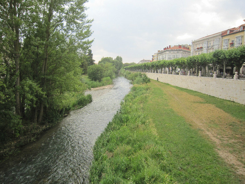 Arlanzon River in Burgos