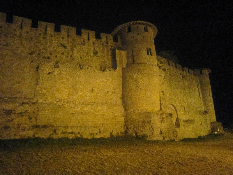 Night View of Wall