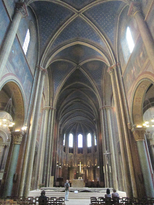 Painted St. Germain-des-Pres