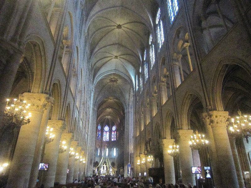 Inside Notre-Dame 