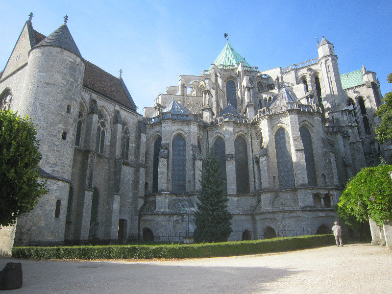 Backside of Chartres 