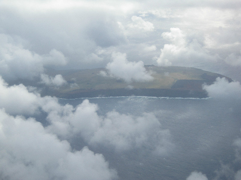 First Sight of Easter Island