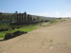 Moai in the Sand