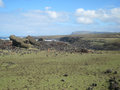 A Few More Toppled Moai 