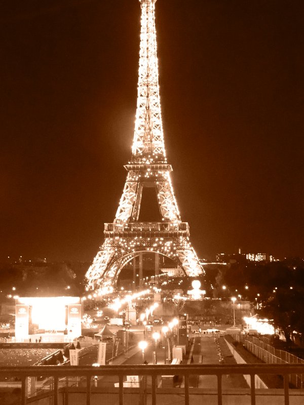 Eiffel at night