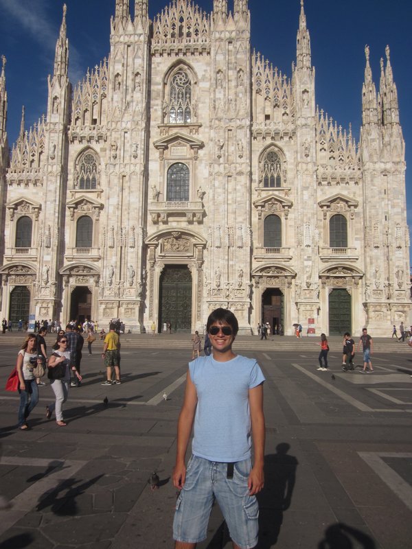 Vinnie with Duomo