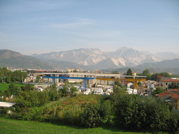 Overlooking Carrara