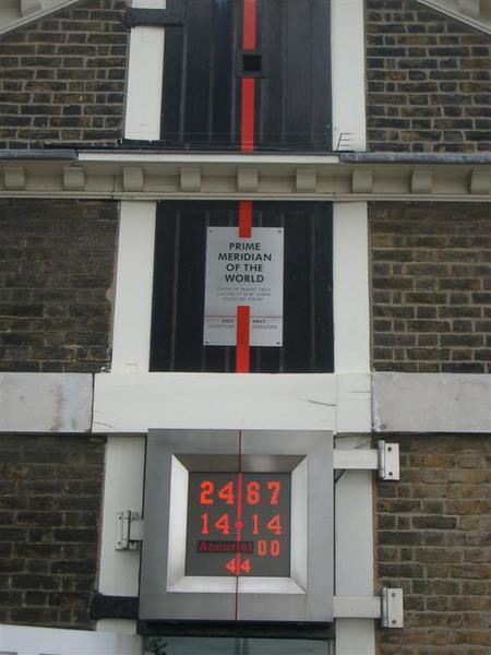 The Prime Meridian line