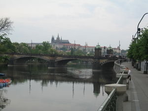Looking across the river to the Castle