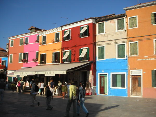 Burano's Buildings