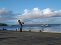 Alex fishing at Coffin Bay