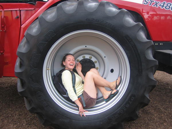 Now that's what I call a tractor