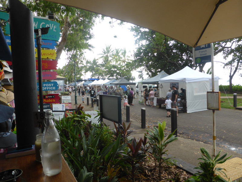 Market at Palm Cove.