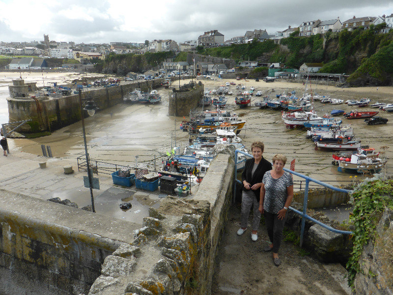 Newquay Harbour.