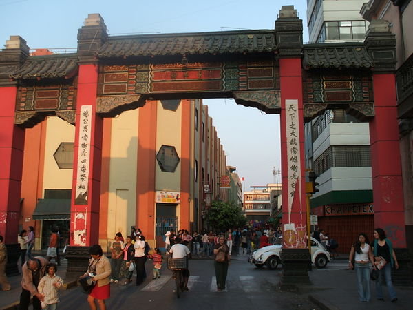 At Chinatown, Lima
