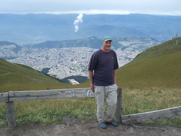 Quito below