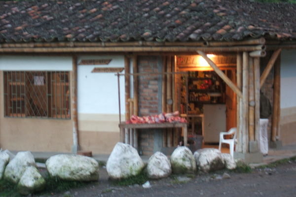 A butcher shop