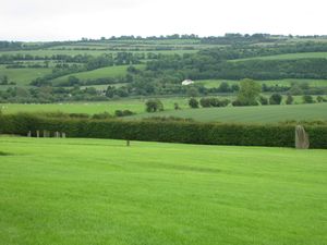 Standing stones, the Boyne Valley