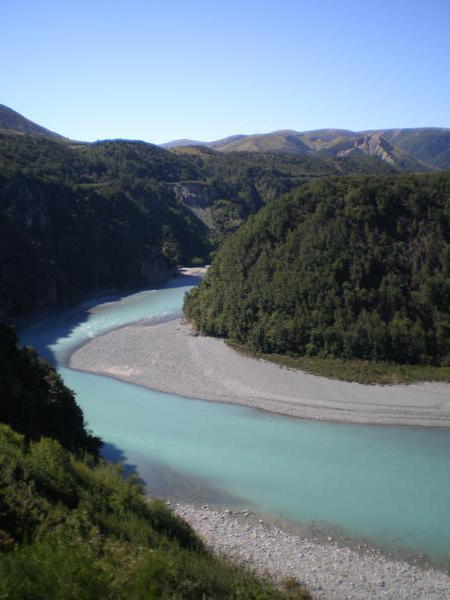 Meander in the river