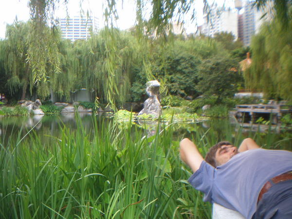Willy in Chinese Garden
