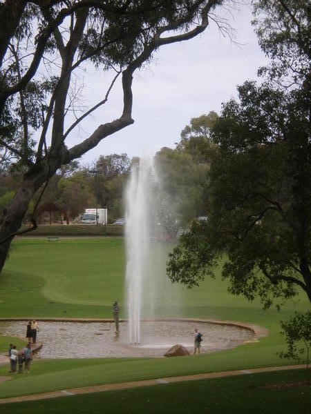 Fountain in Botanics