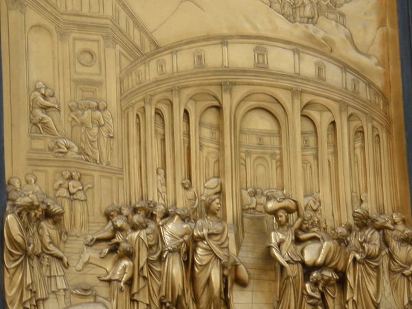 Detail of door panel - Firenze