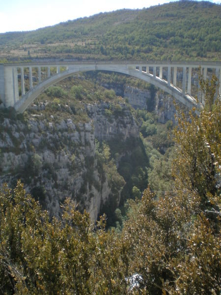 Bridge over the Gorge de Verdon