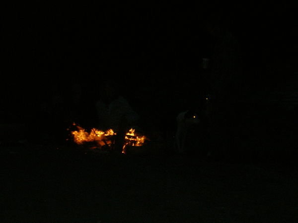 Another campfire on the beach 