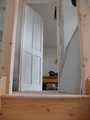 View from stairs to bedroom