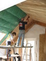 Completing the bedroom ceiling
