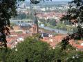 Heidelberg from the surrounding hills