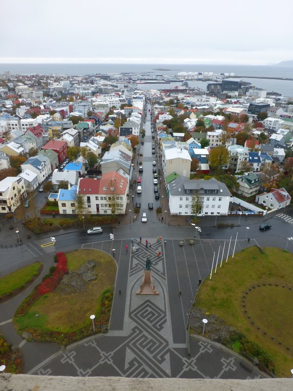 Reykyavik from the top of the church
