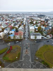 Reykyavik from the top of the church