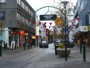 Street at Reykjavik