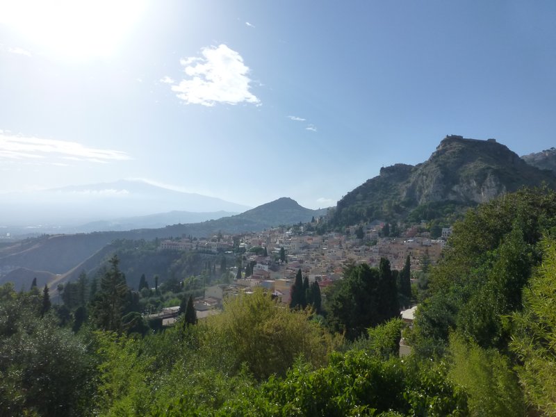 Taormina and Mt. Etna